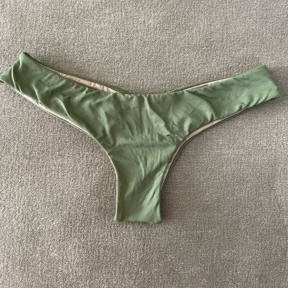Midori Olive Green Brayden Bikini Bottom